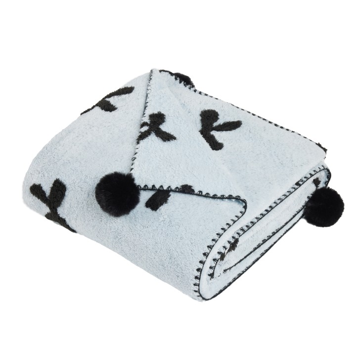 DAS HOME ΚΟΥΒΕΡΤΑ ΚΑΝΑΠΕ JACQUARD FLEECE