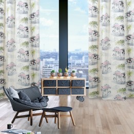 DAS HOME 2063 ΚΟΥΡΤΙΝΑ ΜΕ ΤΡΟΥΚΣ