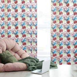 DAS HOME 2106 CURTAIN WITH TRUCKS