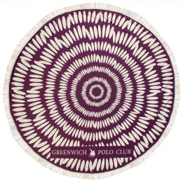 GREENWICH POLO CLUB ROUND BEACH TOWEL