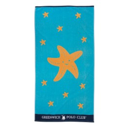 GREENWICH POLO CLUB JUNIOR BEACH TOWEL 70X140 SEA STAR