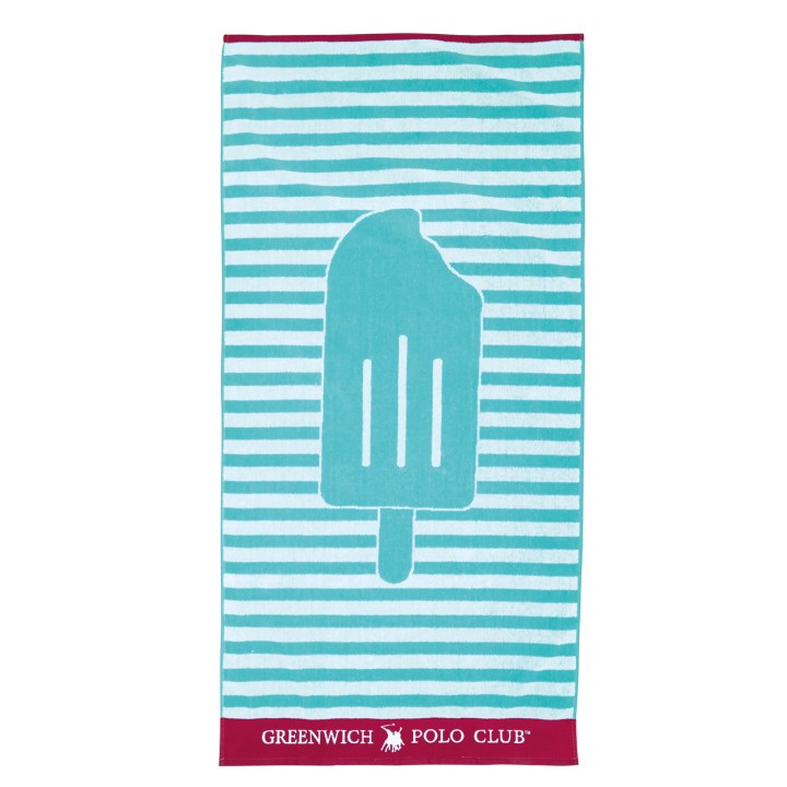 GREENWICH POLO CLUB JUNIOR ΠΕΤΣΕΤΑ ΘΑΛΑΣΣΗΣ 70Χ140 ICE CREAM