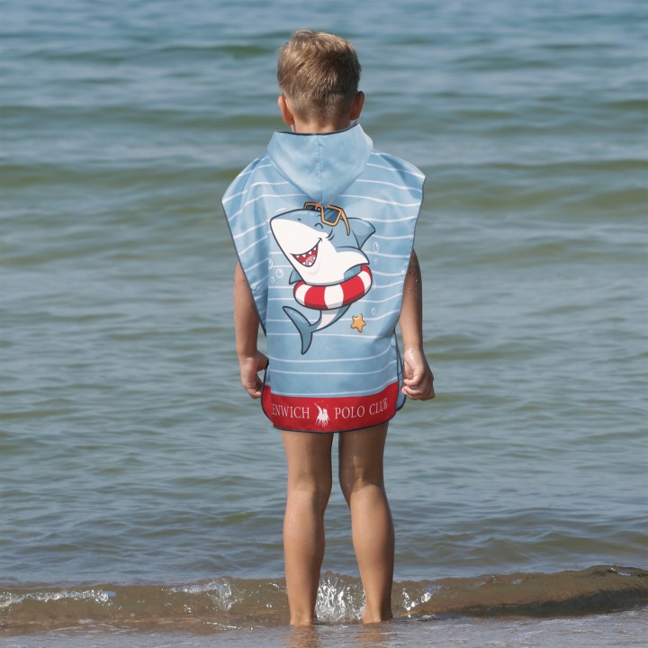GREENWICH POLO CLUB JUNIOR BEACH PONCHO 4044