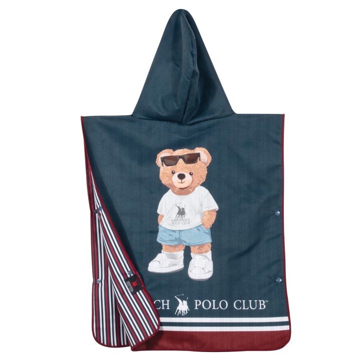 GREENWICH POLO CLUB JUNIOR BEACH PONCHO 4042