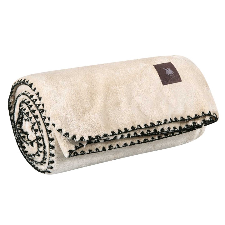 GREENWICH POLO CLUB FLEECE SOFA BLANKET ESSENTIAL