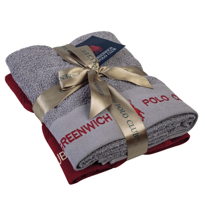GREENWICH POLO CLUB 2-PIECE TOWEL SET