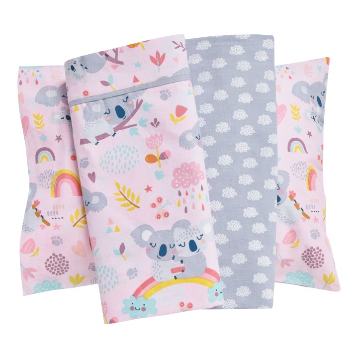 DAS BABY FUN COT SHEET SET