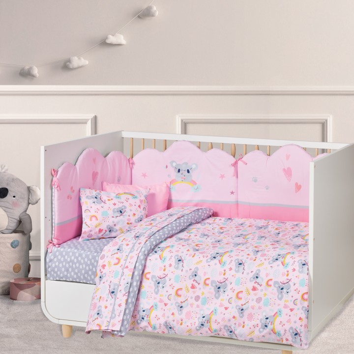 DAS BABY FUN COT SHEET SET