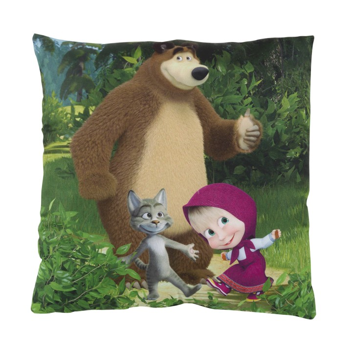 MASHA AND THE BEAR 5510 FIGURE PILLOW 40X40