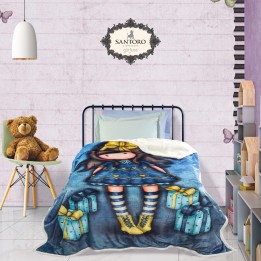 SANTORO GORJUSS 5020 ΚΟΥΒΕΡΤΑ FLEECE SHERPA JUST BECAUSE