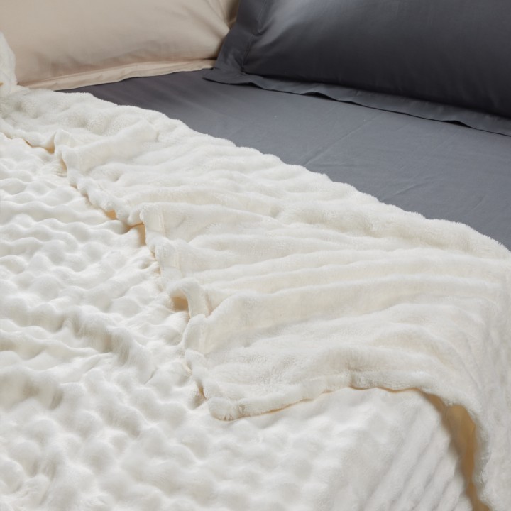 DAS HOME BUBBLE FLEECE BLANKET