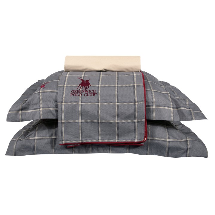 GREENWICH POLO CLUB DUVET COVER SET PREMIUM