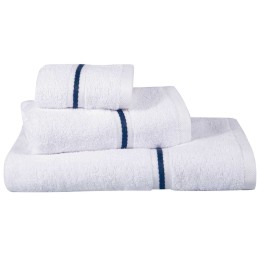 GREENWICH POLO CLUB 3-PIECE TOWEL SET COZY 4100 WHITE