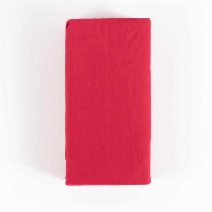 Linea Σεντόνι Υπερδιπλό 180x200+25Cm Με Λαστιχό Κοκκίνο