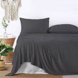 Lino Sheet Classical Anthracite 160x260
